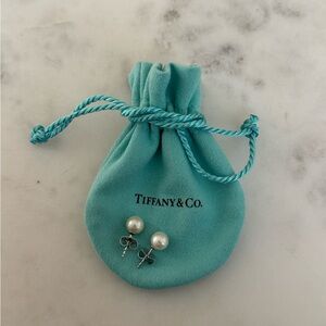 Signature Tiffany & Co. Pearl Earrings